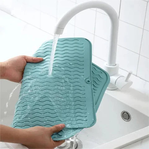 Waterproof, Non-Slip, and Heat-Resistant Silicone Drain Mat